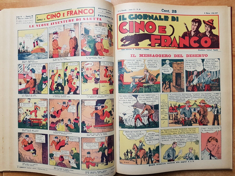 IL GIORNALE DI CINO E FRANCO - ANNO II - VOL 2 - 1936 NERBINI - RILEGATO (4