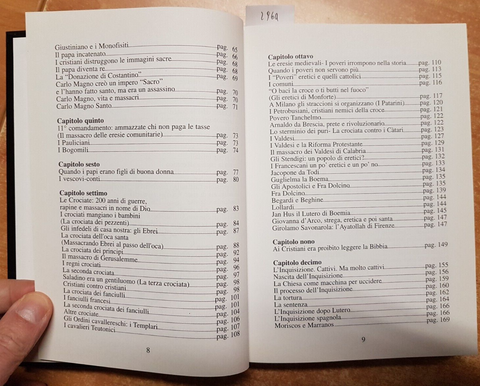 JACOPO FO SERGIO TOMAT - IL LIBRO NERO DEL CRISTIANESIMO 2000 NUOVI MONDI