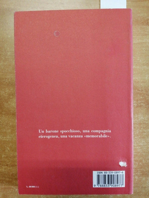 E. VON ARNIM - LA MEMORABILE VACANZA DEL BARONE OTTO - 1995 1ED. BOLLATI (