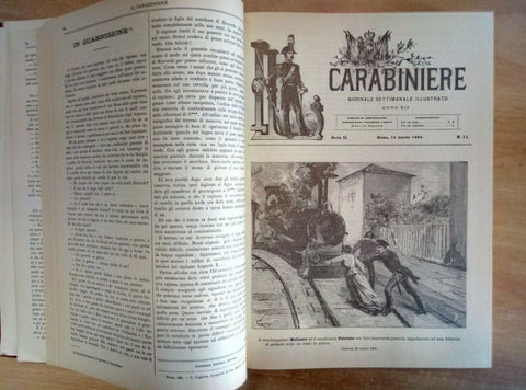 CARABINIERE - ENTE EDITORIALE PER L'ARMA 1982 ANASTATICA DEL 1884 (1544