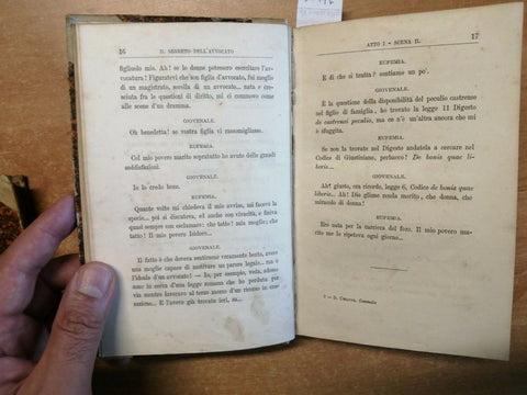 COMMEDIE DI DESIDERATO CHIAVES 1891 ROUX EDITORI 2 VOLUMI (3741G) RICR