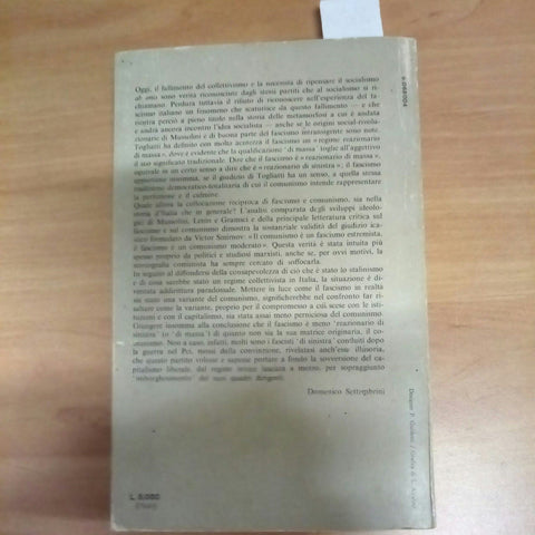 FASCISMO CONTRORIVOLUZIONE IMPERFETTA SETTEMBRINI SANSONI 1 ED. 1978 - 026 -