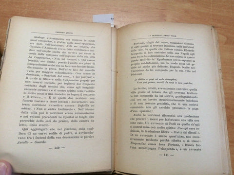 ISCRIZIONI CARATTERISTICHE DI EDIFICI Et ab hic et ab hoc Scarlatti 1922UTET4267