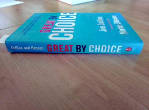 GREAT BY CHOICE - JIM COLLINS MORTEN HANSEN 2011 HARPER COLLINS 1 ED. (570