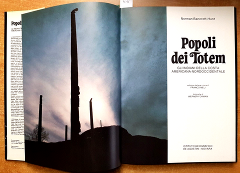 POPOLI DEI TOTEM - gli indiani pellerossa americani - 1979 - DE AGOSTINI (4