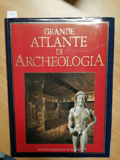 GRANDE ATLANTE DI ARCHEOLOGIA - DE AGOSTINI - 1988 - OTTIMO! - (4406)