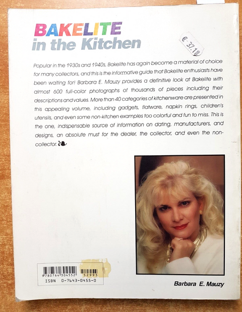 BAKELITE IN THE KITCHEN - Barbara E. Mauzy 1997 accessori CUCINA Shiffer (6