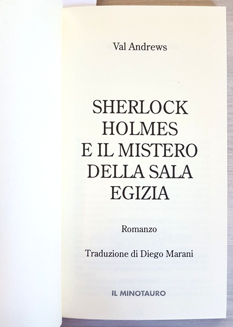 Sherlock Holmes e il mistero della sala egizia - VAL ANDREWS - Il Minotauro4698E