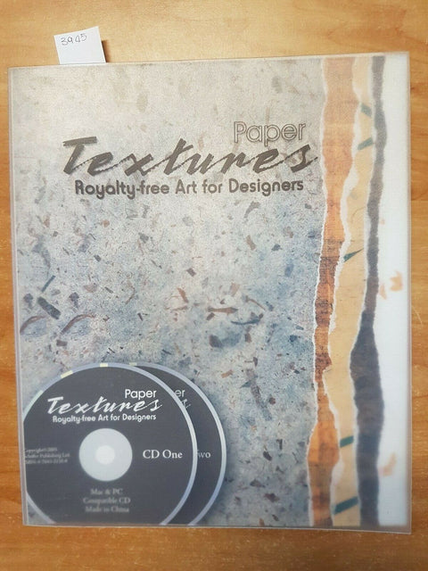 Paper Textures: Royalty Free Art For Designers 2005 by Parfitt Ginny 2 CD (