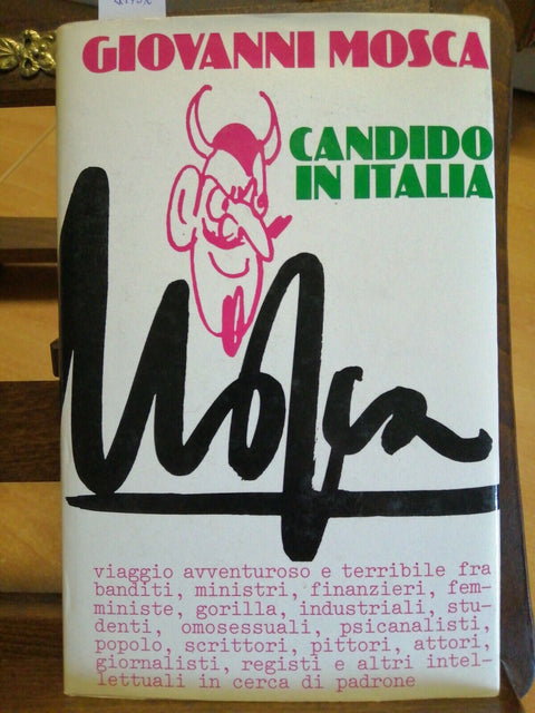 GIOVANNI MOSCA - CANDIDO IN ITALIA - 1977 - CDE - umorismo (4570i)