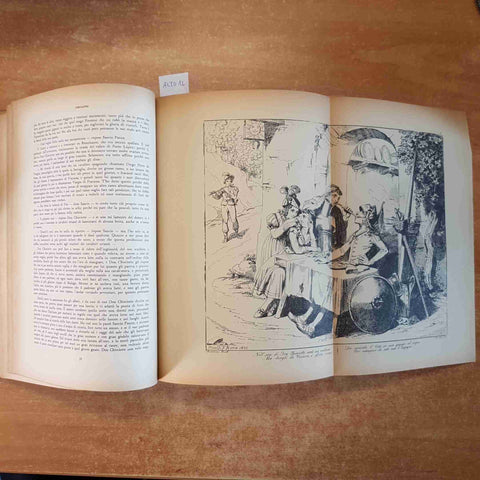 MIGUEL DE CERVANTES Don Chisciotte della Mancia 1966 L'unità INCISIONI PINELLI
