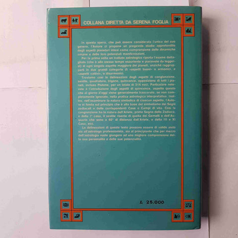 GLI ASPETTI PLANETARI biblioteca di astrologia ROBERT PELLETIER 1984 ARMENIA