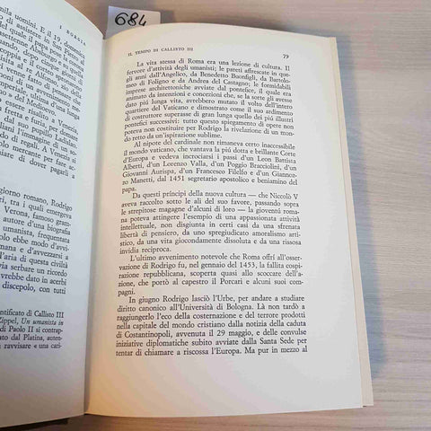 I BORGIA biografia CLEMENTE FUSERO - DALL'OGLIO - 1974