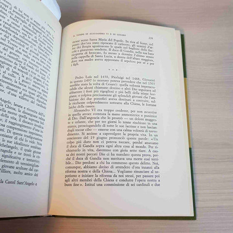 I BORGIA biografia CLEMENTE FUSERO - DALL'OGLIO - 1974