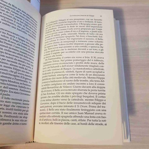 GIOVANNA LA PAZZA una regina spagna inquisizione EDGARDA FERRI 1996 MONDADORI