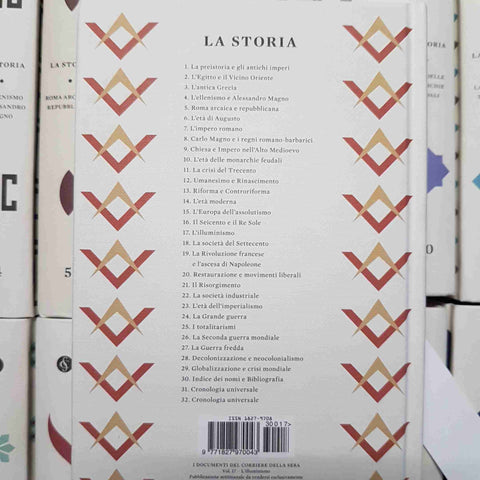 LA STORIA 32 VOLUMI completa CORRIERE DELLA SERA egitto augusto napoleone putin