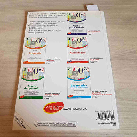 ANALISI GRAMMATICALE - PALUMBO, ALPEGGIANI - LA SPIGA - 2009
