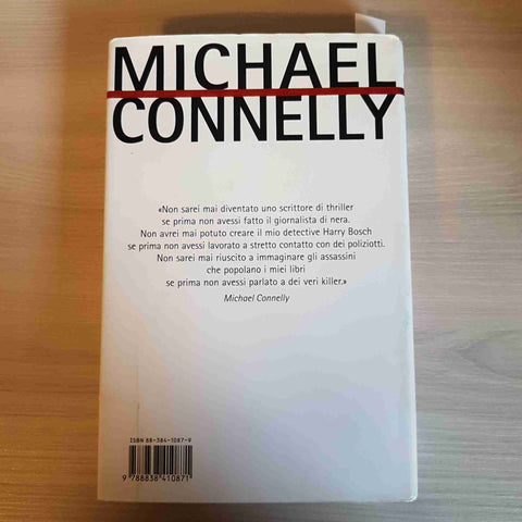 CRONACA NERA giornalismo d'autore MICHAEL CONNELLY 1°edizione PIEMME - 2006