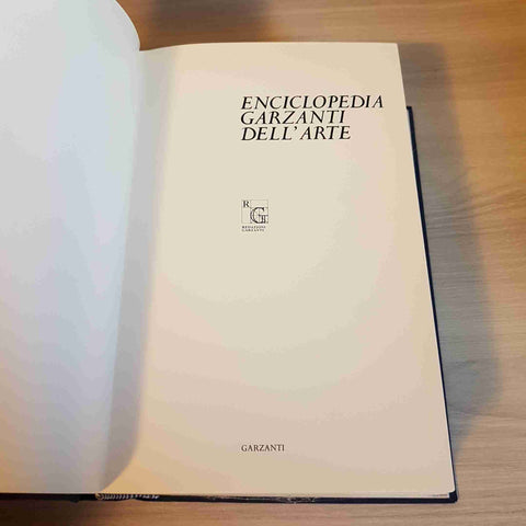 ENCICLOPEDIA GARZANTI DELL'ARTE - 1979