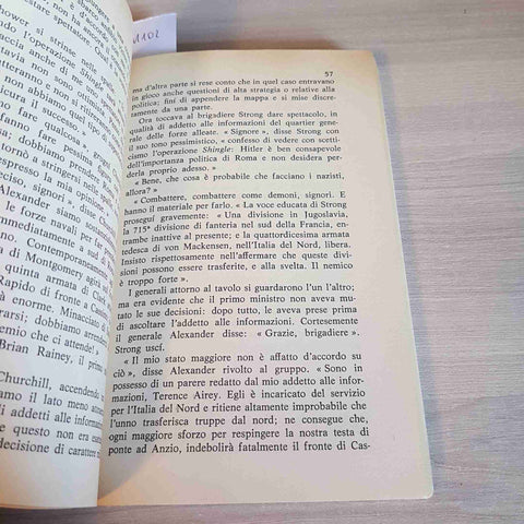 LA BATTAGLIA DI ANZIO - T. R. FEHRENBACH - LONGANESI & C. - 1969