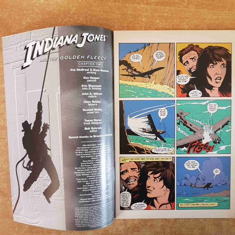 INDIANA JONES AND THE GOLDEN FLEECE 2 of 2 DARK HORSE 1994 MCGREAL RAWSON