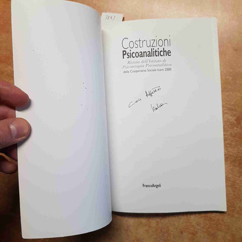 COSTRUZIONI PSICOANALITICHE il femminile e le sue possibilita 2005 FRANCO ANGELI