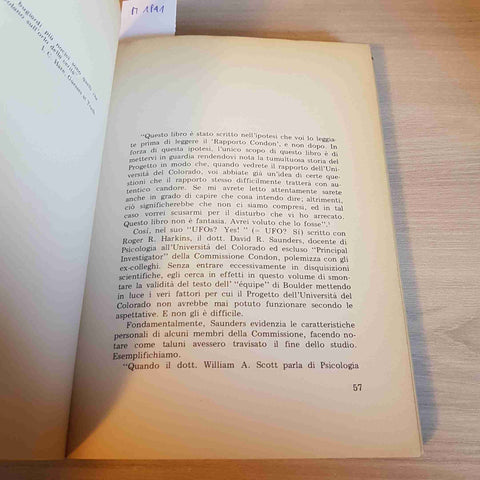 UFO: LA CONGIURA DEL SILENZIO - ROBERTO PINOTTI - ARMENIA - 1974