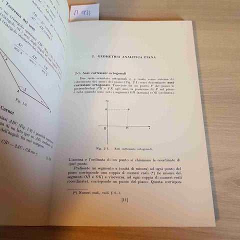 SOMMARIO DI ANALISI MATEMATICA - S. FOCARDI - CASA EDITRICE AMBROSIANA - 1972