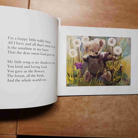 FAIRY RHYMES paintings by MILI WEBER little teddy bear DESERTINA VERLAG