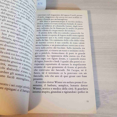 LA LUNA E' TRAMONTATA - JOHN STEINBECK - MONDADORI - 1976