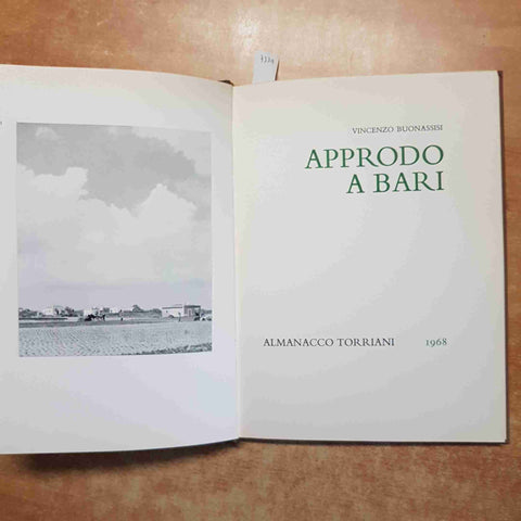 APPRODO A BARI vincenzo buonassisi 1968 ALMANACCO TORRIANI esemplare 348/600