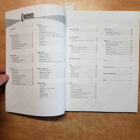 GUITAR TECHNIQUE ENCYCLOPEDIA mmi ALFRED PUBLISHING imparare a suonare chitarra