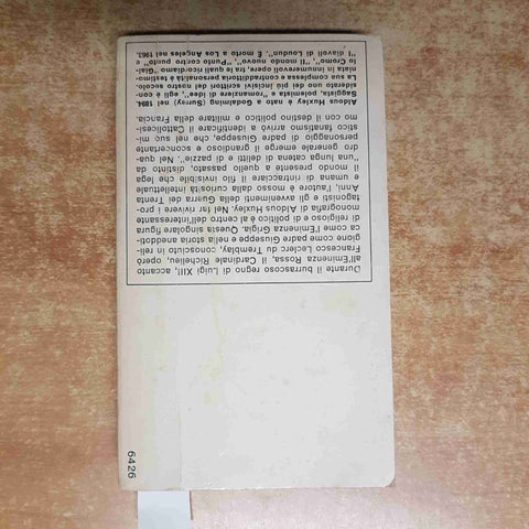 ALDOUS HUXLEY L'eminenza grigia BIOGRAFIA DI PADRE GIUSEPPE cardinale Richelieu