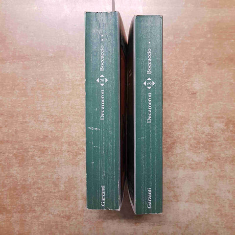 BOCCACCIO - DECAMERON 2 volumi GARZANTI 1974