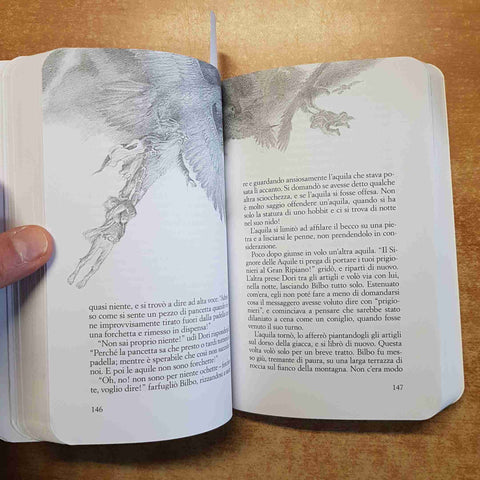 J.R.R. TOLKIEN LO HOBBIT illustrazioni ALAN LEE bompiani 2019 IL SIGNORE ANELLI