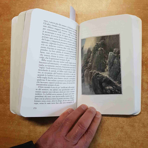 J.R.R. TOLKIEN LO HOBBIT illustrazioni ALAN LEE bompiani 2019 IL SIGNORE ANELLI