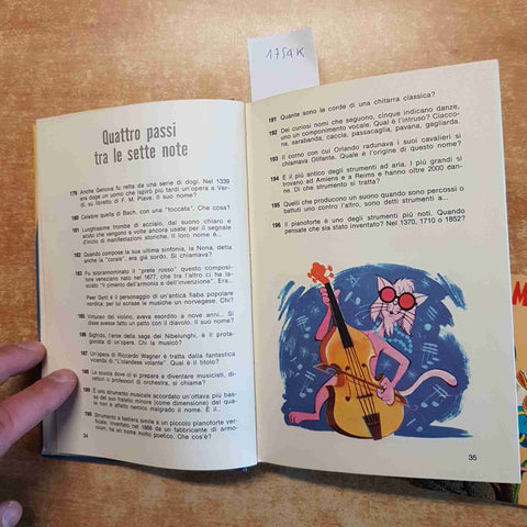 MANUALE QUIZ con risposte PRESENTA FEBO CONTI DISNEY MONDADORI 1°edizione 1971