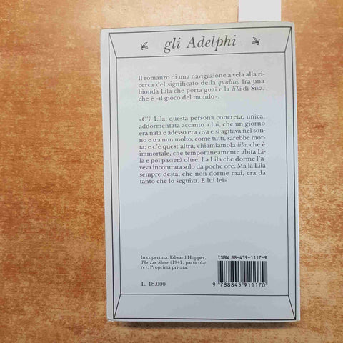 ROBERT M. PIRSIG - LILA 1995 GLI ADELPHI