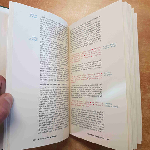 I SEGRETI DELLA CUCINA 3 VOLUMI + COFANETTO 1970 SELEZIONE DAL READER'S DIGEST