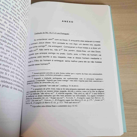 A IMPORTANCIA DA MESA DE REFEICAO NO ANUNCIO DA TRAICAO - CEZAR TEIXEIRA - 1998