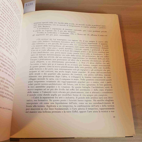 ARCHITETTURA russa 1917 1936 URSS - VITTORIO DE FEO russia  EDITORI RIUNITI