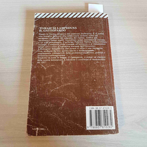 IL GATTOPARDO - TOMASI DI LAMPEDUSA - FELTRINELLI - 1992