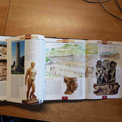 VIAGGIO NELLE MERAVIGLIE DELL'ARCHEOLOGIA 1+2 scoperte miti popoli DE AGOSTIINI