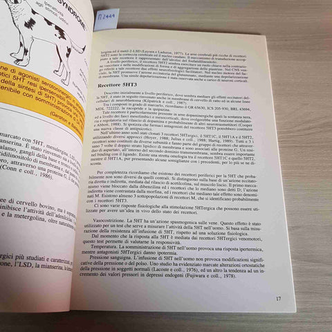 LA SEROTONINA NELLA FISIOPATOLOGIA DEL SISTEMA NERVOSO CENTRALE - MARAZZITI-1989