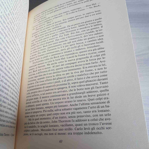 STRAORDINARIE STORIE DI CANI - JACK LONDON 1985 MURSIA zanna bianca, il richiamo