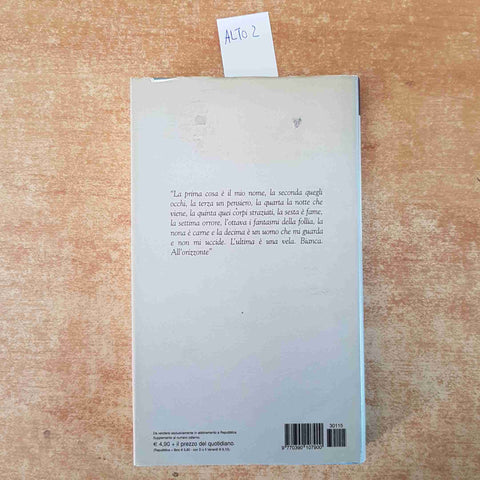 ALESSANDRO BARICCO - OCEANO MARE 2002 LA BIBLIOTECA DI REPUBBLICA