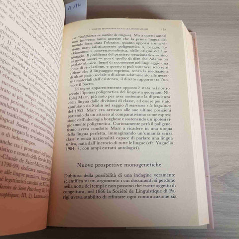 LA RICERCA DELLA LINGUA PERFETTA - UMBERTO ECO - CDE - 1994