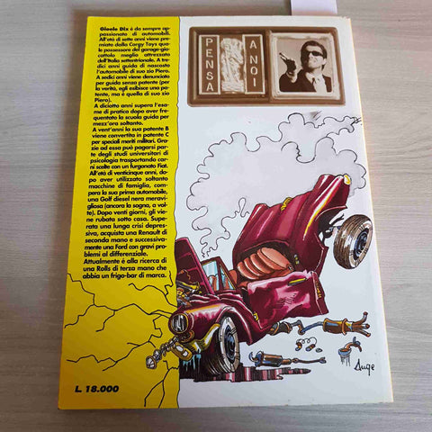 IL MANUALE DEL VERO AUTOMOBILISTA umorismo GIOELE DIX - 1991