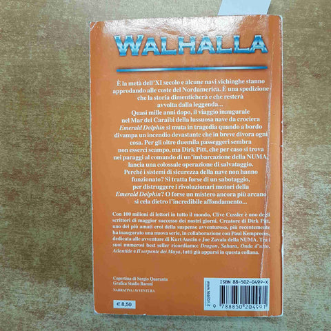 CLIVE CUSSLER WALHALLA sulle tracce di una spedizione vichinga TEA 2005 DIRK PIT