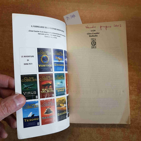 CLIVE CUSSLER WALHALLA sulle tracce di una spedizione vichinga TEA 2005 DIRK PIT